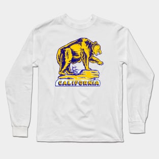 California Grizzly Bear Long Sleeve T-Shirt